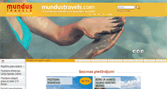 Desktop Screenshot of mundustravels.com